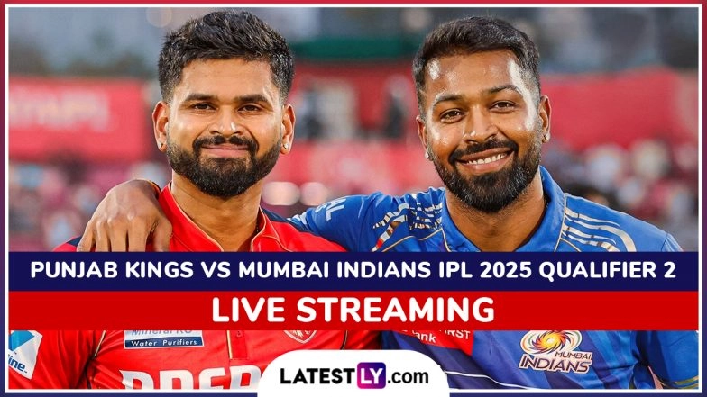 Where to Watch Punjab Kings vs Mumbai Indians IPL 2025 Live Streaming Online?