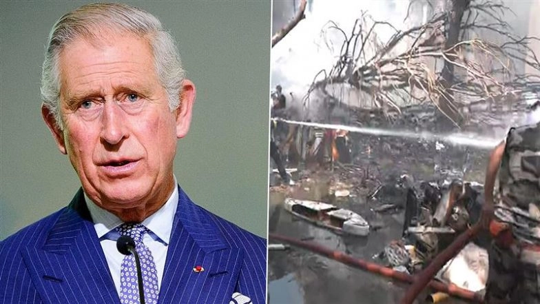 Air India Plane Crash: UK’s King Charles III Expresses Deep Sympathy for London-Bound Flight AI171 Victims in Ahmedabad, Lauds Emergency Services