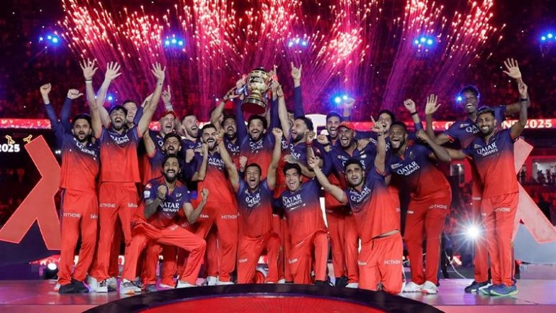 Royal Challengers Bengaluru To Have Victory Parade in Bengaluru On Wednesday After RCB Clinch IPL 2025 Final To Win Maiden Title