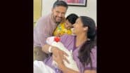‘From Two to Four Hearts’: Ishita Dutta and Vatsal Sheth Welcome Baby Girl, Couple Shares First Family Photo with Newborn and Son Vaayu (View Pic)
