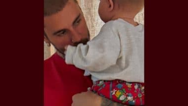 Justin Bieber Shares New Pictures of Baby Jack Blues With Concealed Face