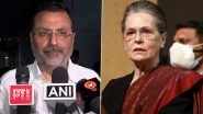 &lsquo;Samvidhan Ki Hathyaari Congress&rsquo;: BJP MP Nishikant Dubey Alleges Sonia Gandhi&rsquo;s Influence in Decision Making During Manmohan Singh Government