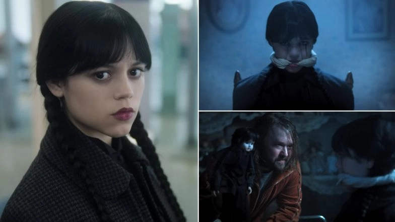‘Wednesday’ Season 2: Netflix Drops First Six Minutes Where Jenna Ortega’s Wednesday Addams Faces Haley Joel Osment’s Serial Killer, Release Date Confirmed (Watch Video)