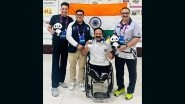 Joby Mathew Shines As India Bags Four Medals on Opening Day of Para Powerlifting World Cup 2025 in Beijing (Watch Video)