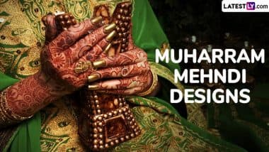 Muharram 2025 Mehndi Desings: Arabic Henna Patterns, Floral Mehendi Ideas and Beautiful Designs For Both Front and Back Hands To Welcome the Islamic New Year (Watch Videos)