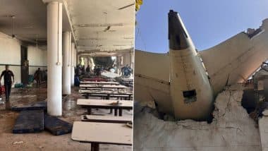 Air India Plane Crash: 8 Medical Students Feared Dead After Ahmedabad-London Flight AI171 Crashes Into Intern Doctors’ Hostel, Theft Reported During Rescue Operations (See Pics)