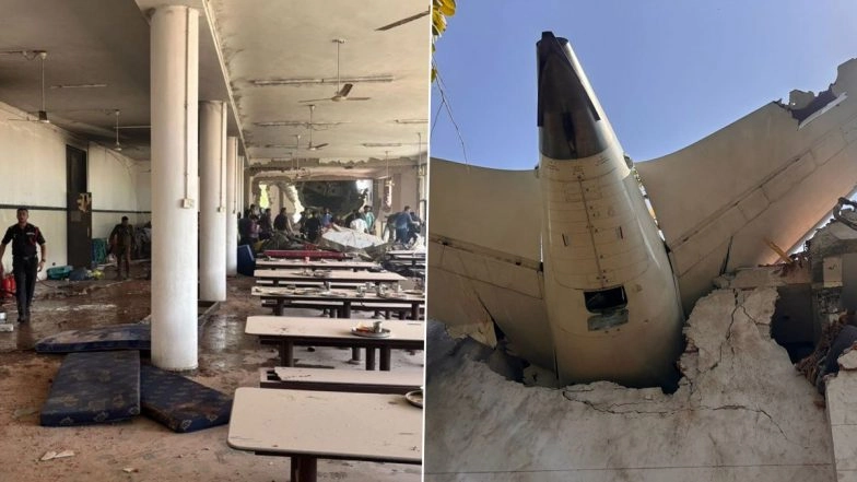 Ahmedabad: Air India Plane Crashes Into Intern Doctors’ Hostel; Robbery Reported at Site