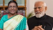 Telangana Formation Day 2025: President Droupadi Murmu, PM Narendra Modi Extend Greetings to People on Statehood Day, Highlights State&rsquo;s Rich Cultural Heritage and Vibrant Modern Ecosystem