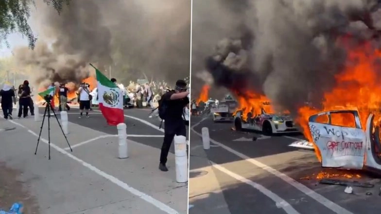 Protesters Clash With National Guard Troops in Los Angeles