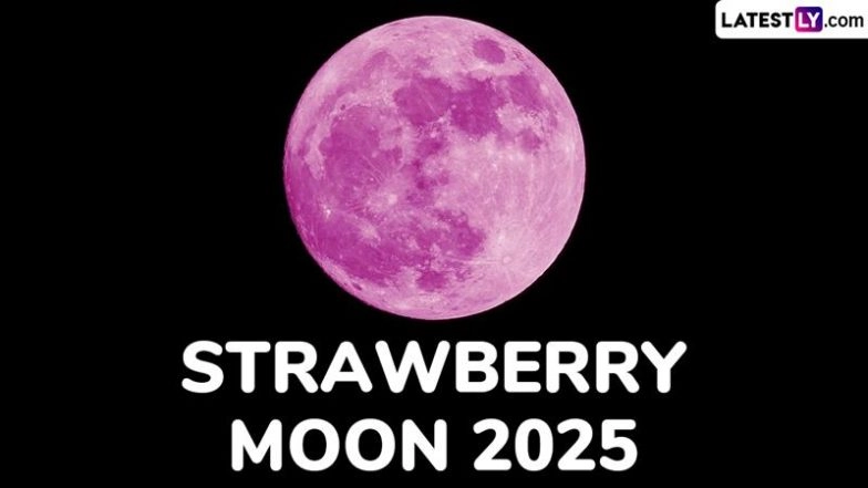 June 2025 Full Moon: Does Strawberry Moon Really Appear Red or Pink?  