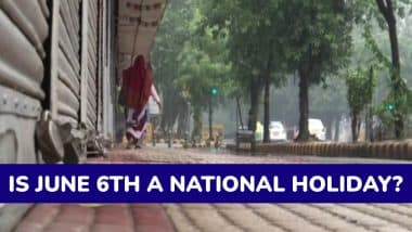 Is June 6th a National Holiday? YouTube Channel Falsely Claims Government of India Declared Friday, June 06, National Holiday To Support Mental Health, Here’s a Fact Check