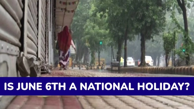 Is June 6th a National Holiday? YouTube Channel Falsely Claims Government of India Declared Friday, June 06, National Holiday To Support Mental Health, Here’s a Fact Check