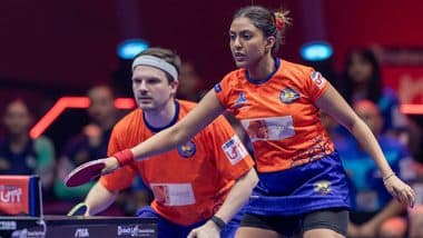 Ultimate Table Tennis 2025: Debutants Kolkata Thunder Blades Set for Clash Against Stanley’s Chennai Lions; U Mumba TT Gear Up To Take On Ahmedabad SG Pipers