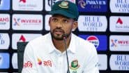 Najmul Hossain Shanto Steps Down as Test Captain of Bangladesh National Cricket Team Following Innings Defeat and Series Loss to Sri Lanka