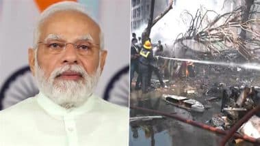 Air India Flight AI171 Crash: PM Narendra Modi To Visit Ahmedabad in Wake of Deadly Plane Crash
