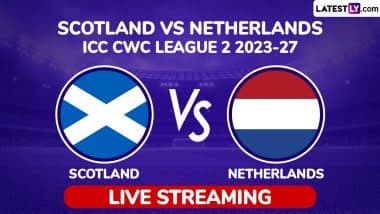 Where to Watch Scotland vs Netherlands ICC CWC League 2 Free Live Streaming Online