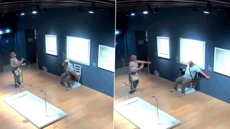 Man Sits on Swarovski Crystals-Studded ‘Van Gogh’ Chair for Photo at Palazzo Maffei Museum, Breaks It; Video Goes Viral