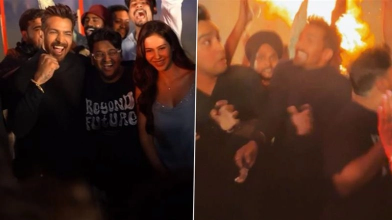 Harshvardhan Rane’s ‘Ek Deewane Ki Deewaniyat’ Set Catches Fire During Wrap-Up Party