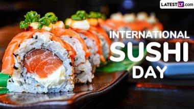 International Sushi Day 2025: From Cucumber Avocado Rolls to Veggie Delights, 5 Easy Homemade Sushi Recipes To Celebrate the Beloved Japanese Dish (Watch Videos)