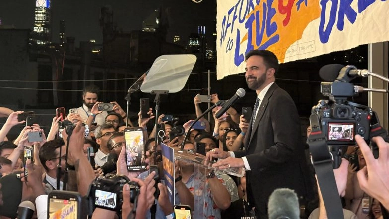 Who Is Zohran Mamdani? All About Indian-Origin Lawyer and Mira Nair’s Son Who Declared Victory in NYC Democratic Mayoral Primary, Defeating Andrew Cuomo