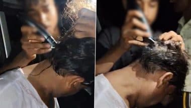 Was ‘Katha Vaachak’ Mukut Mani Yadav’s Head Tonsured by Mob in Etawah? UP Police Confirm Incident, Arrest 4 Accused After Videos Go Viral