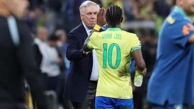 Brazil 1-0 Paraguay, FIFA World Cup 2026 CONMEBOL Qualifiers: Lone Goal From Vinicius Junior Help Selecao Confirm WC Qualification, Earn First Win Under Carlo Ancelotti