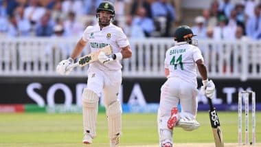 ICC WTC 2025 Final: Aiden Markram’s Historic Ton, Partnership With Temba Bavuma Rattle Australia, Pushes South Africa Closer to Glory