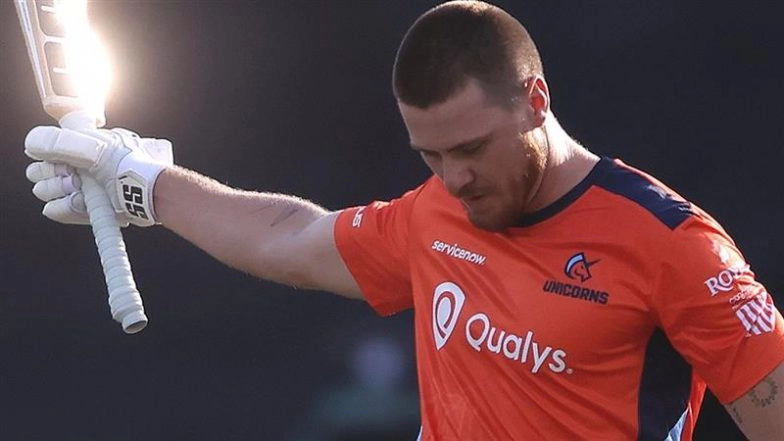 Finn Allen Breaks Dewald Brevis' Fastest 150-Run Record in T20s, Achieves Feat During San Francisco Unicorns vs Washington Freedom MLC 2025 Match