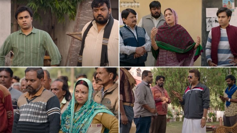 ‘Panchayat’ Season 4 Trailer: Full of Campaigns and Chaos, Jeetendra Kumar's Show To Premiere on June 24 on Prime Video (Watch Video)