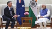 PM Narendra Modi Meets Australian Deputy PM Richard Marles, Discusses Strengthening Strategic Indo-Pacific Ties on Partnership’s 5th Anniversary (See Pics)