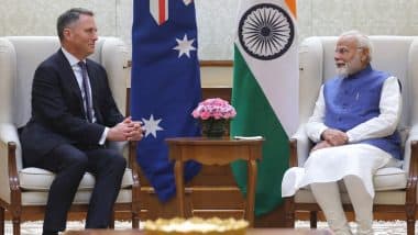 PM Narendra Modi Meets Australian Deputy PM Richard Marles, Discusses Strengthening Strategic Indo-Pacific Ties on Partnership’s 5th Anniversary (See Pics)