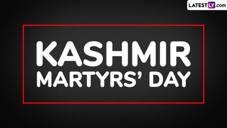 Kashmir Martyrs’ Day 2025 Date: Know History and Significance of Kashmir Day in Memory of the Protestors Killed in 1931