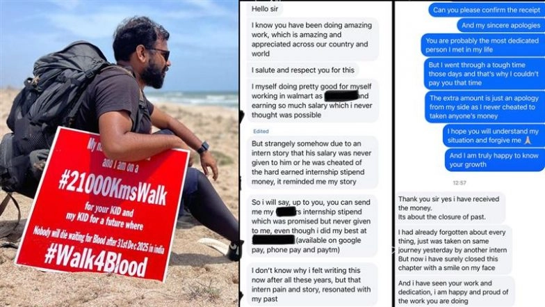 Social Activist Kiran Verma’s Facebook Post About Not Paying an Intern 9 Years Ago Goes Viral, Simply Blood Founder’s Acceptance of His ‘Mistake’ After Nearly a Decade Meets Overwhelming Criticism