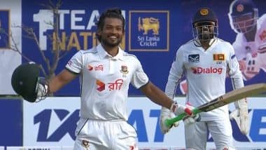 SL vs BAN 1st Test 2025: Najmul Hossain Shanto, Mushfiqur Rahim End Century Droughts With Gritty Tons in Galle