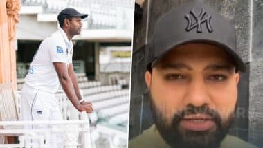 ‘Hey Angi, Congratulations on Your Fantastic Career’, Rohit Sharma’s Message for Angelo Mathews Win Hearts Ahead of Sri Lanka Legend’s Retirement Test Against Bangladesh at Galle (Watch Video)