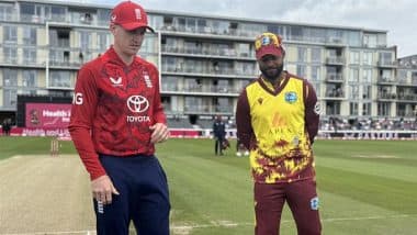 How To Watch ENG vs WI 3rd T20I 2025 Free Live Streaming Online? Get Telecast Details of England vs West Indies Cricket Match on TV