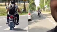Video Shows MS Dhoni Riding Yamaha RX100 in Ranchi Amid Speculations of Him Shifting to New Zealand