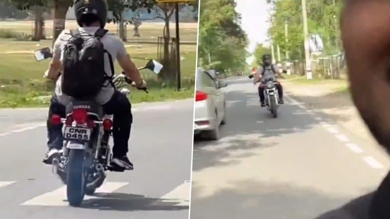 Video Shows MS Dhoni Riding Yamaha RX100 in Ranchi Amid Speculations of Him Shifting to New Zealand