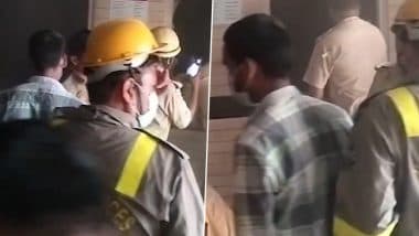 Noida Fire: Blaze in Physiotherapy Room on the Ground Floor of Metro Hospital Quickly Doused, No Casualties Reported (Watch Videos)