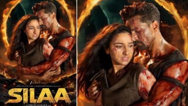‘Silaa’: Harshvardhan Rane-Sadia Khateeb Embrace Each Other Drenched in Blood and Emotion in First Look From Omung Kumar’s Upcoming Film (View Motion Poster)