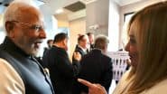 ‘Fully Agree With You PM Giorgia Meloni’: PM Narendra Modi Meets Italian Counterpart at G7 Summit 2025, Says ‘India’s Friendship With Italy Will Continue to Get Stronger’ (View Pic)