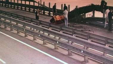 Ukraine Says It Hit Kerch Bridge in Russia-Occupied Crimea With Underwater Explosives