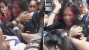 Mumbai Local Train Fight Video: Brawl Between Women Inside Ladies Coach Allegedly Over Seat Goes Viral