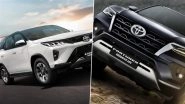 Toyota Fortuner and Legender Neo Drive Price, Specifications and Features Revealed; Know Everything About New Toyota Fortuner Hybrid Variants Launched in India