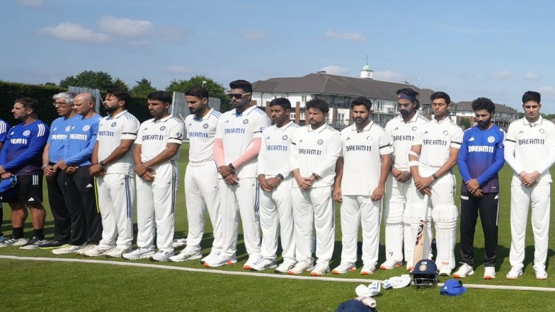 Indian Cricketers Mourn Ahmedabad Airplane Crash Victims Before Intra-Squad Match 
