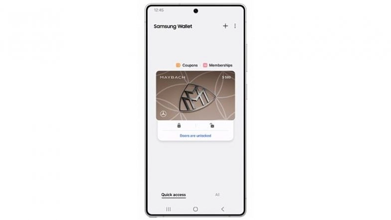 Samsung Wallet To Support Digital Car Key Compatibility for Mercedes-Benz From July 2025; Check Details