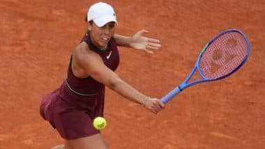 Madison Keys vs Hayley Baptiste, French Open 2025 Free Live Streaming Online: How To Watch Live TV Telecast of Women's Singles Fourth Round Roland Garros Tennis Match?