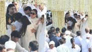 Sunjay Kapur Funeral: Karisma Kapoor Gets Emotional As She Attends Last Rites of Her Ex-Husband With Kids Samaira and Kiaan in Delhi (Watch Video)