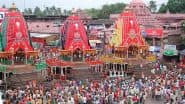 Puri Jagannath Rath Yatra 2025 Live Streaming Online & Telecast From Jagannath Temple: Get Lord Jagannath, Lord Balabhadra and Devi Subhadra Darshan at Odisha's Ratha Jatra