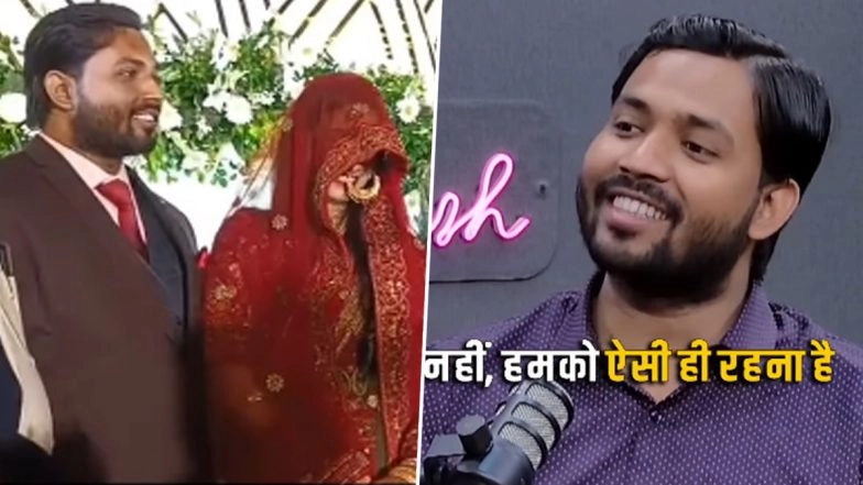 Khan Sir Reacts to ‘Wife in Ghunghat’ Controversy, Reveals Why His Bride Kept Her Face Covered at Wedding Reception